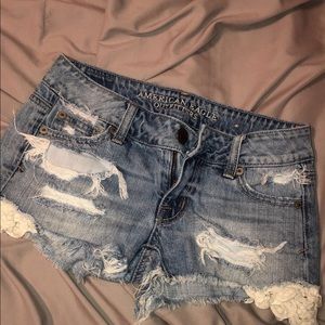 American Eagle denim shorts
